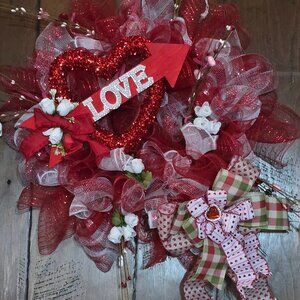 Valentine's Day Wreath